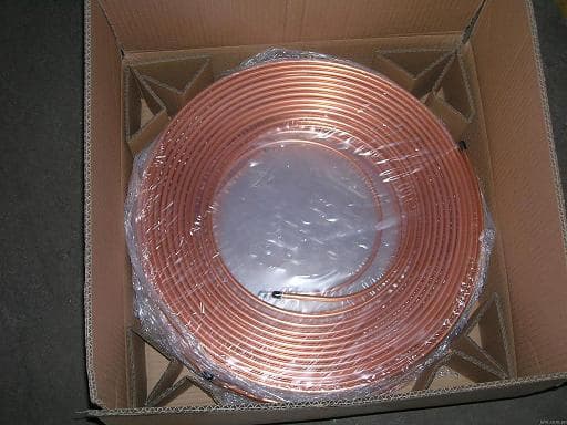 EN 12735 pancake copper coils